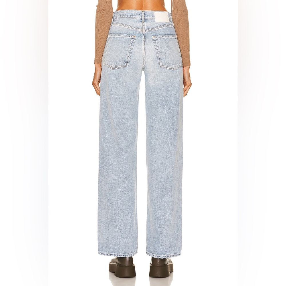 GRLFRND NWOT Lauren Super Loose Wide Leg in Sin City Size 28 Trendy Y2K Relaxed - Picture 2 of 13